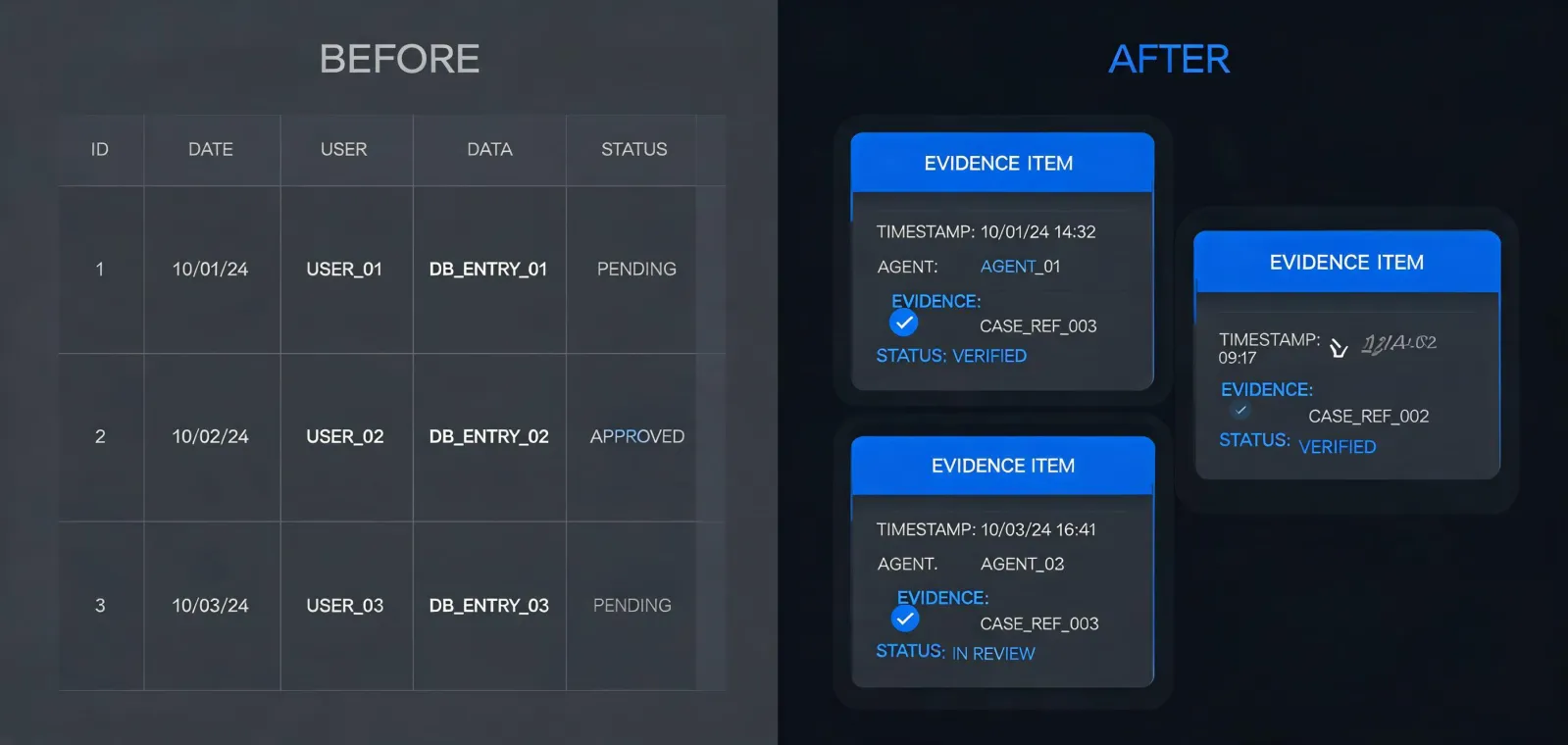 Company intelligence operating model comparison